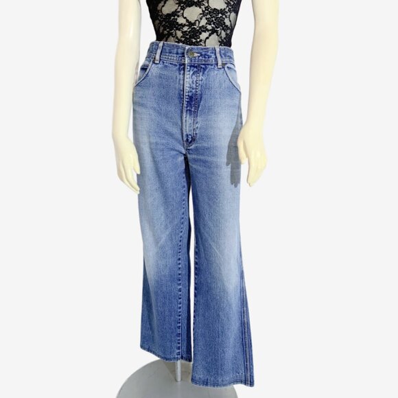 Vintage SERGIO VALENTE Jeans / Made in Hong Kong / 34 inch waist / size Medium - Picture 8 of 13